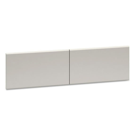 HON H386015.L.Q 30 in. x 15 in. 38000 Series Hutch Flipper Doors for 60 in. Open Shelf - Light Gray (2/Carton)