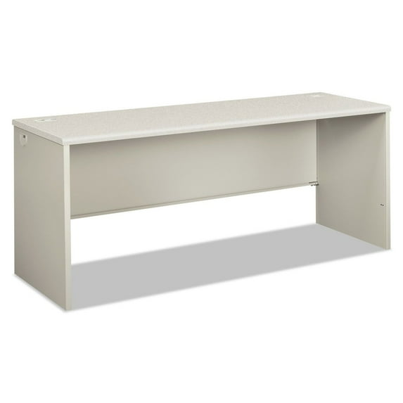 HON 38000 Series Desk Shell 72" Wide Laminate Silver Mesh/Light Gray 38925B9Q