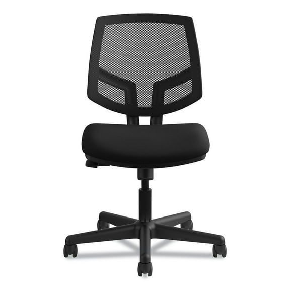 HON H5713.GA10.T 17.75 in. - 21.88 in. Seat Height Volt Series Mesh Back Task Chair with Synchro-Tilt Supports Up to 250 lbs. - Black