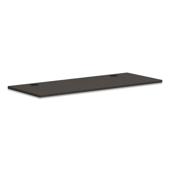HON HLPLRW6024.LSL1 60 in. x 24 in. Rectangular Mod Worksurface - Slate Teak