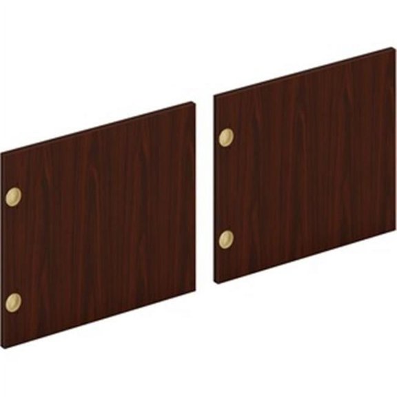 HON HONLDR72LMLT1 72 in. Mod Laminate Doors, Mahogany - Set of 2