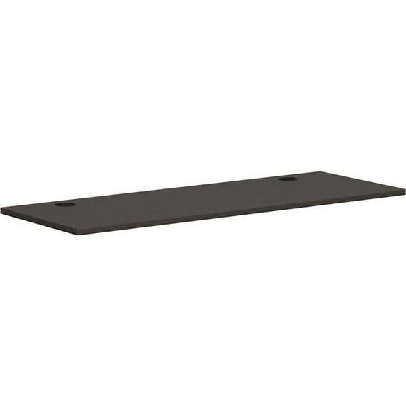 HON HONPLRW6624LS1 66 in. Rectangle Worksurface, Slate Teak