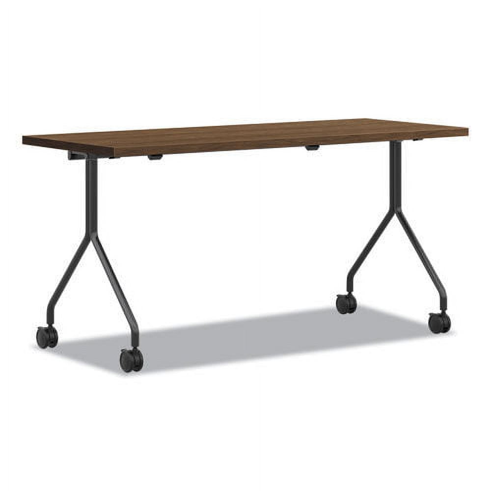 Pinnacle Laminate 72" x 24" Nesting Table in Walnut Finish
