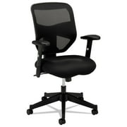 HON HVL531.MM10 VL531 250-lb. Capacity Mesh High-Back Task Chair with Adjustable Arms - Black