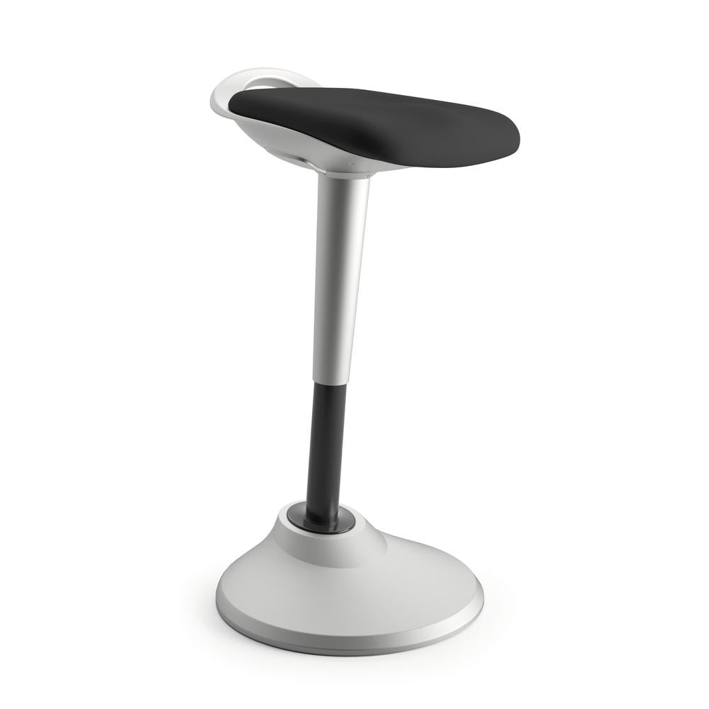 HON Perch Stool Sit to Stand Backless Stool for Office Desk Black HVLPERCH Walmart Business Supplies