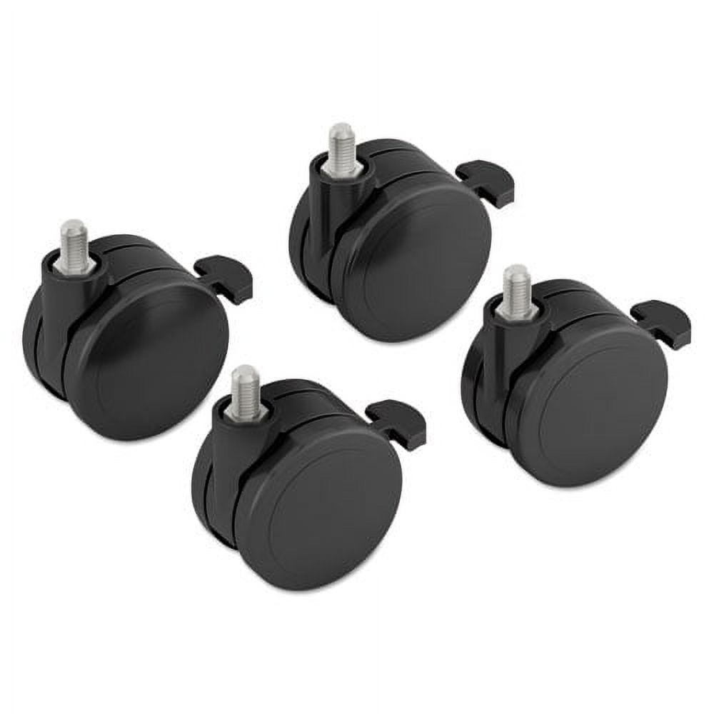 Height-Adjustable Base Caster Add-On Kit, Grip Ring Stem, 2 Height-Adjustable Base Caster Add-On Kit, Grip Ring Stem, 2