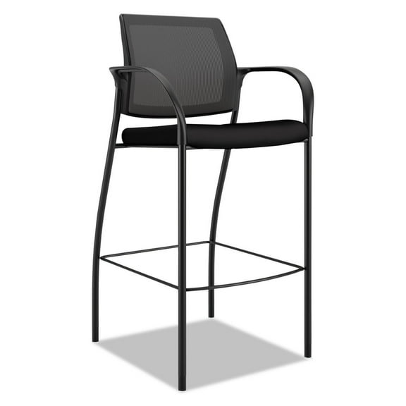 HON HICS7.F.E.IM.CU10.T Ignition 2.0 Ilira-Stretch 31 in. High Mesh Back Stool - Black