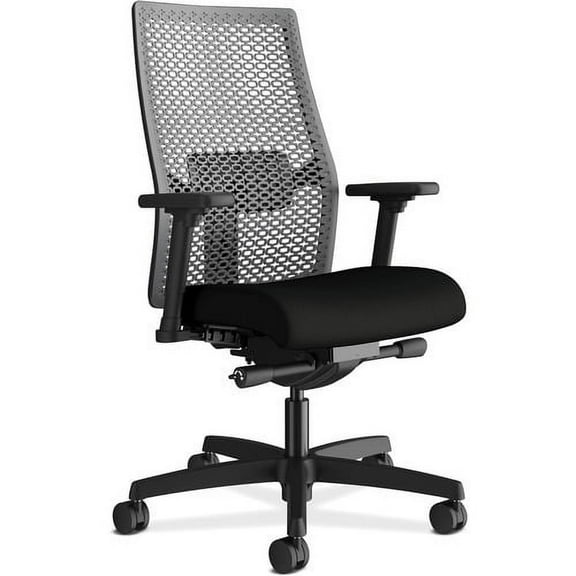 HON Ignition 2.0 Mesh Back Fabric Task Chair Black (HONI2MRL2AC10TK)