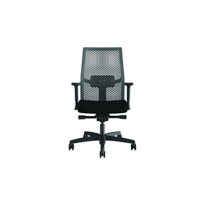 HON Ignition 2.0 Mesh Back Vinyl Task Chair Black (HIWMRAK2A0SU10B)