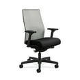 thumbnail image 1 of HON Ignition 2.0 Mid-Back Adjustable Lumbar Work Chair - Fog Mesh Computer Chair for Office Desk, Black Fabric (HONI2M2AFLC10TK), 1 of 7