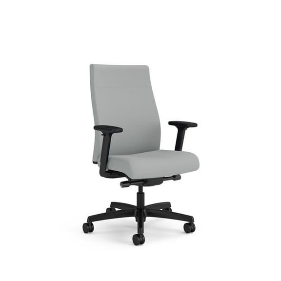 HON HONI2U2ASX39NTK Ignition 2.0 Upholstered Mid-Back Task Chair, Gray & Black