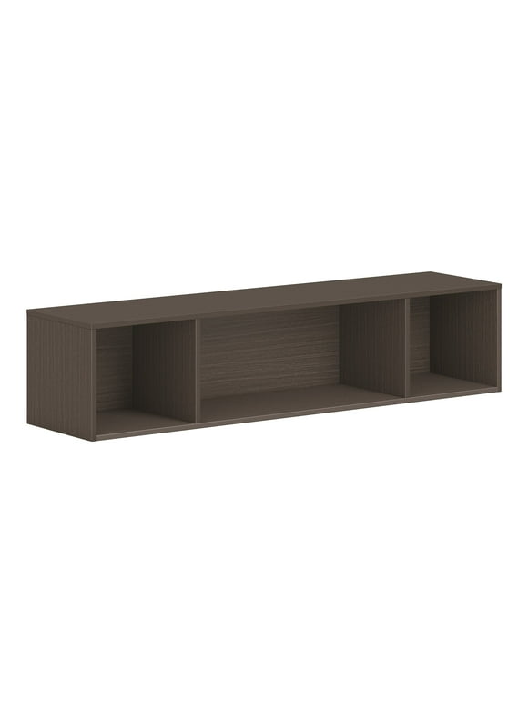HON Mod 13.5" Wall Cabinet with 1 Shelf Slate Teak PLWMH60LS1