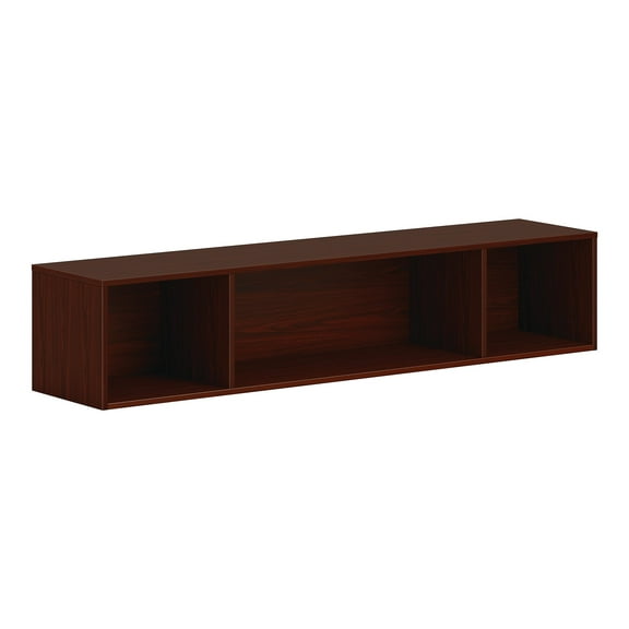 HON Mod 13.5" Wall Cabinet with 1 Shelf Traditional Mahogany PLWMH66LT1