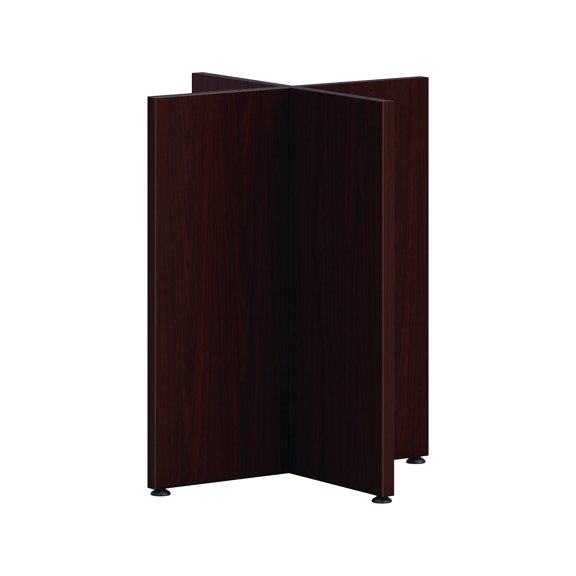 HON Mod 28" Table Base Traditional Mahogany TBL36BASELT1