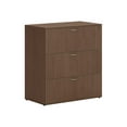 thumbnail image 1 of HON Mod 3-Drawer Lat File Cab Locking Letter/Legal Sepia Walnut 36" LLF3620L3LE1, 1 of 1