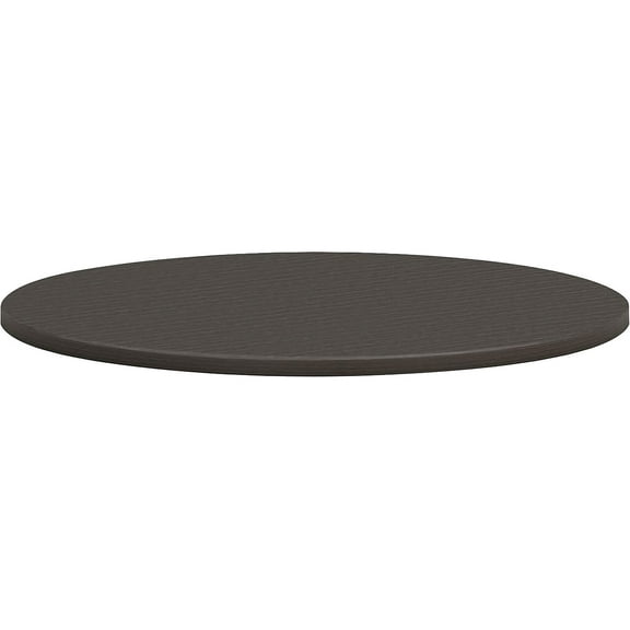 HON Mod 36" Conference Table Top Slate Teak TBL36RNDLS1