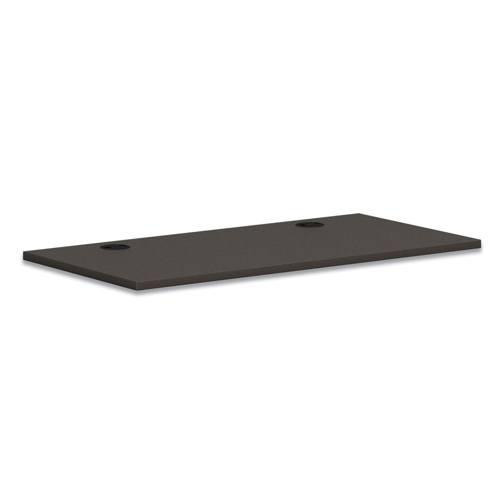 Mod Slate Teak 48"x24" Rectangular Worksurface Desk