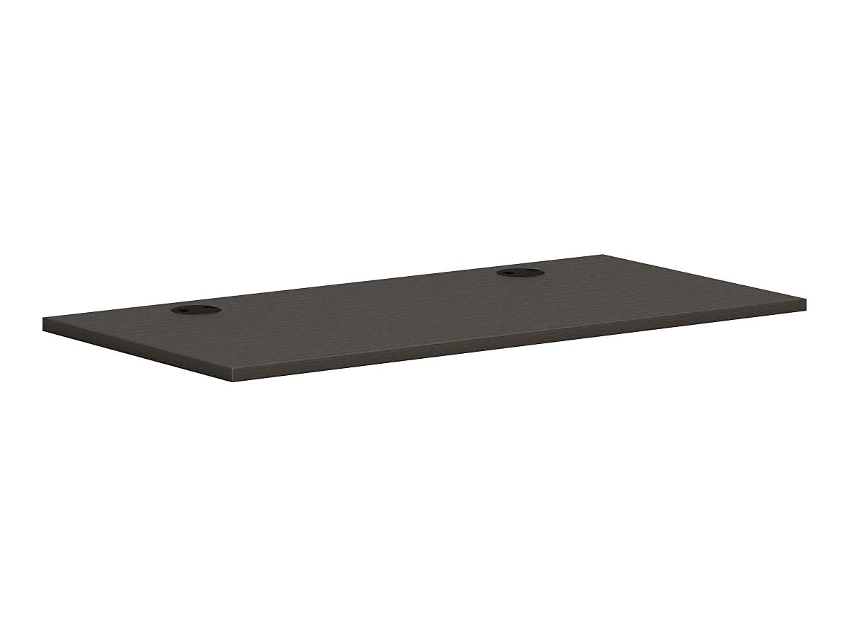 Mod Slate Teak 48"x24" Rectangular Worksurface Desk