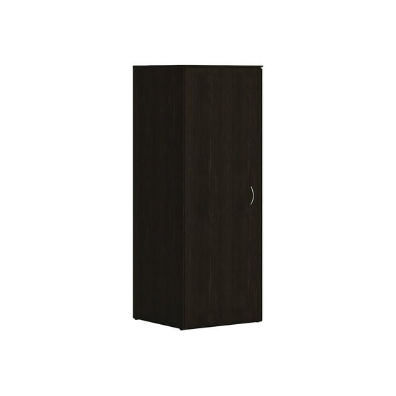 HON Mod 65" Wardrobe with 1 Shelf Java Oak PLW2424LJ1