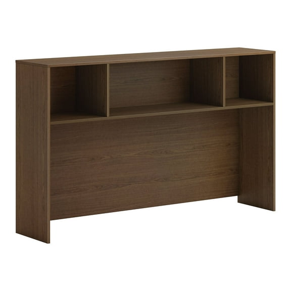 HON Mod 66" Desk Hutch Sepia Walnut LDH66LE1