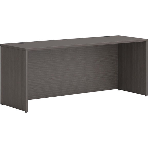 HON Mod 72" Credenza Shell Desk Slate Teak (HLPLCS7224LSL1)