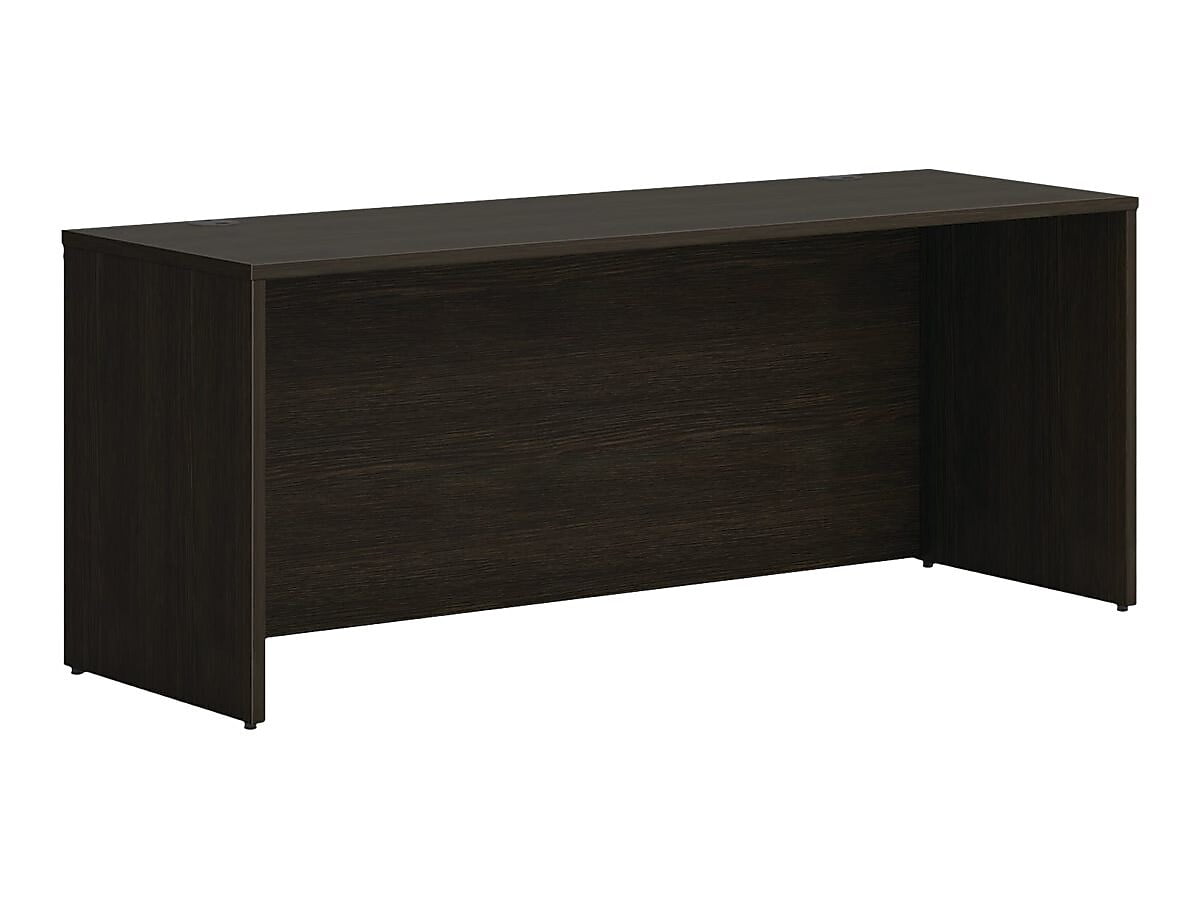Java Oak 72" Wide Modern Credenza with Filing Cabinet