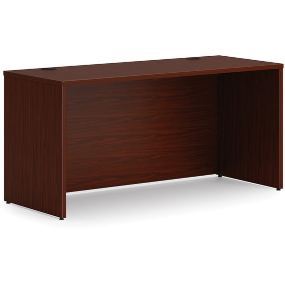 HON HLPLCS6024.LTM1 60 in. W x 24 in. D x 29 in. H Mod Credenza Shell - Traditional Mahogany