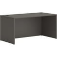 thumbnail image 1 of HON Mod Desk Collection Rectangular Desk Finish, Slate Teak Laminate, 1 of 3