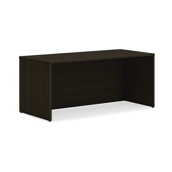 HON Mod Desk Shell | 66"W | Java Oak Finish