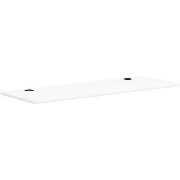 HON Mod HLPLRW6624 Work Surface - 66" x 24" - Finish: Simply White | Bundle of 10 Each