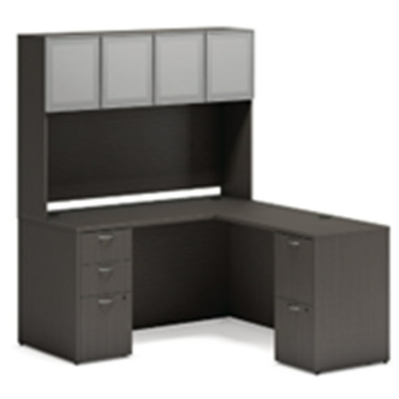 HON Mod L-Station With Storage Hutch
