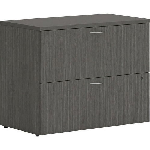 HON Mod Lateral File 36" x 20" x 29" - 2 x File Drawer(s) - Finish: Slate Teak Laminate