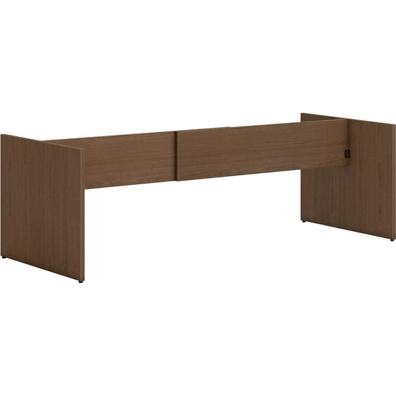 HON Mod Slab Base for 120" Table Top Sepia Walnut TBL120BASLE1