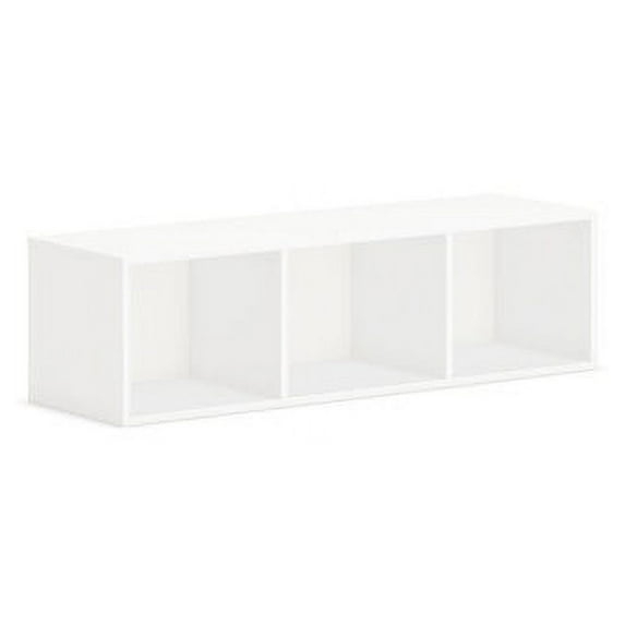 HON Mod Wall-Mounted Storage 48" x 13.5" x 14" - Finish: Simply White Laminate