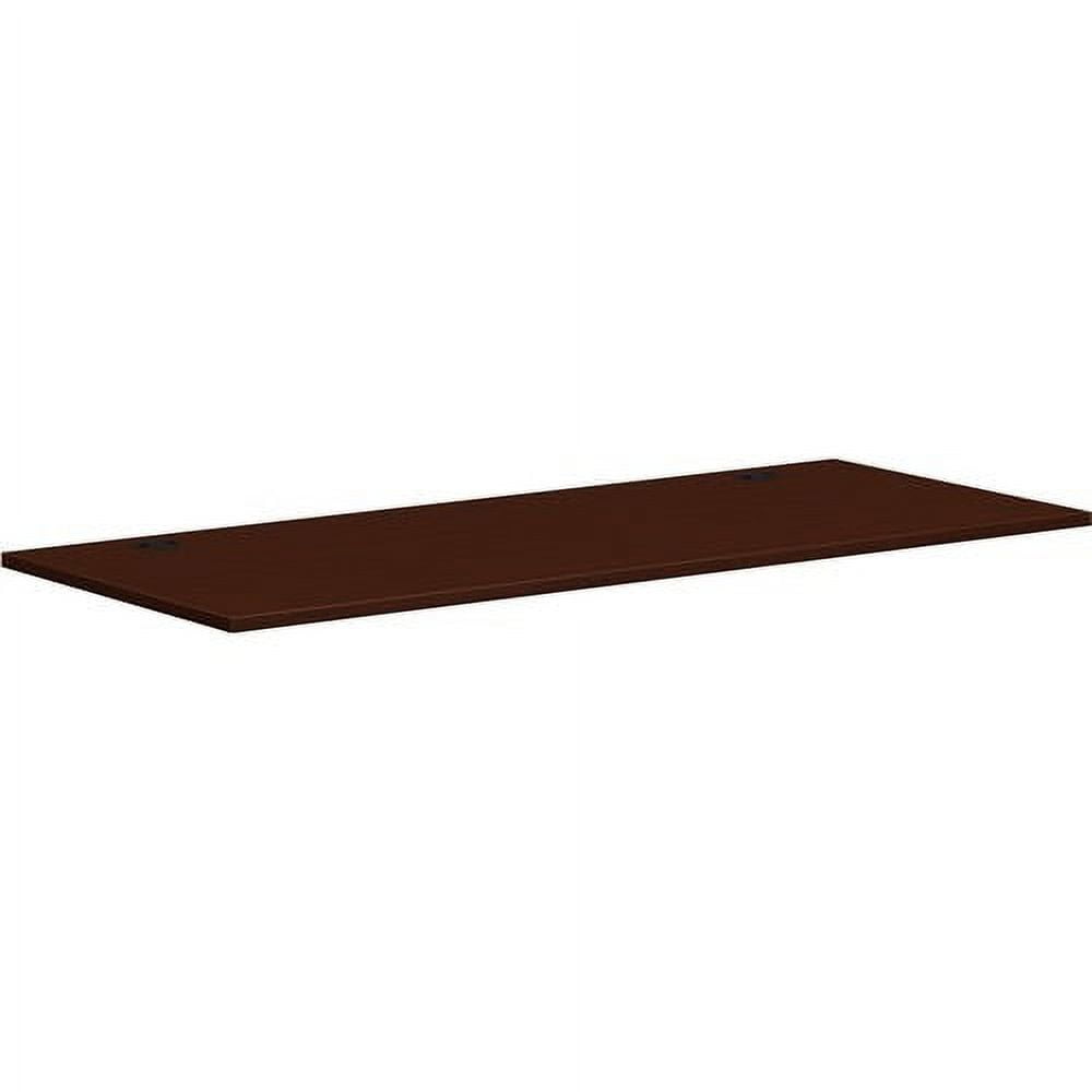 Mod Worksurface, Rectangular, 72w x 30d, Traditional Mahogany Mod Worksurface, Rectangular, 72w x 30d, Traditional Mahogany