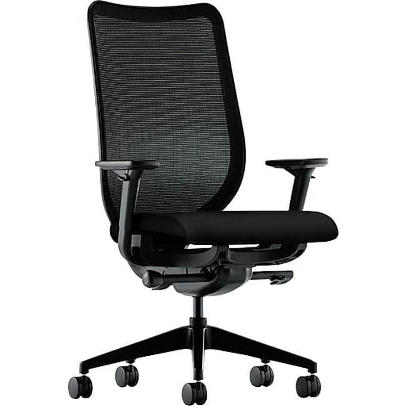 HON N103CU10 Ilira Stretch M4 Back Nucleus Series Work Chair, Black