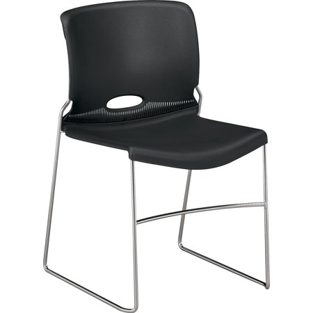 HON Olson High-Density Stacking Chair Onyx Shell (HON4041ON)