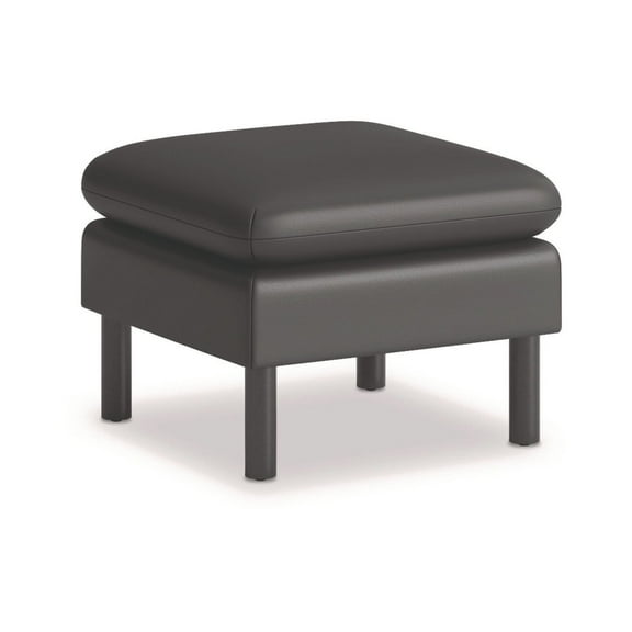HON HVLVLOT.BLK01 23 in. x 23 in. x 17.5 in. Parkwyn Series Ottoman - Black