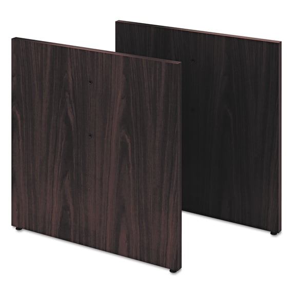HON Preside Conference Table Panel Base 28 x 27 3/4 Mahogany TLPAN
