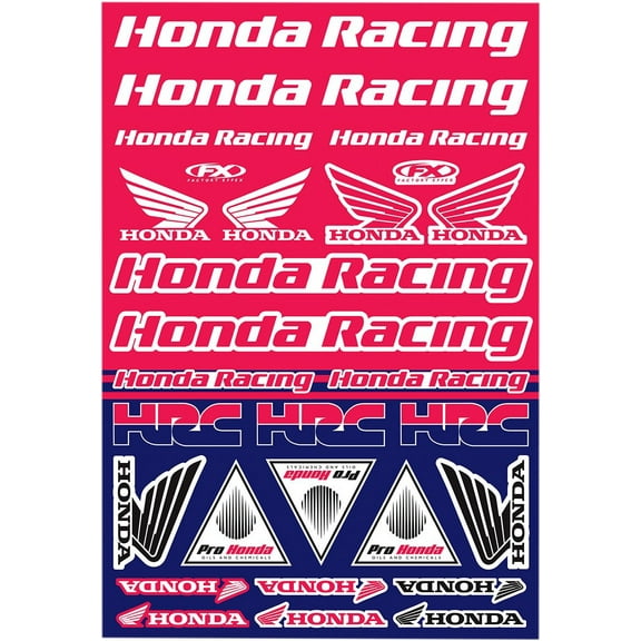 HON Racing Moto Sticker KIT