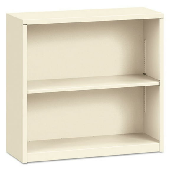 HON HS30ABC.L 34.5 in. x 12.63 in. x 29 in. 2-Shelf Metal Bookcase - Putty