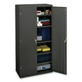 thumbnail image 1 of 36w x 18.13d x 71.75h Assembled Storage Cabinet - Charcoal, 1 of 4