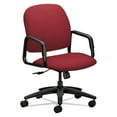 thumbnail image 1 of HON Solutions Seating 4000 Series Executive High-Back Chair, Marsala - High-back swivel chair has steel frame, stain-resistant upholstery, five-star, 1 of 3
