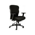 thumbnail image 1 of HON Wave Big and Tall Office Chair with Adjustable Arms, 450 lbs Capacity, Ergonomic, Breathable Mesh Desk Chair with Wheels, 360° Swivel, Heavy Duty Tilt Recline, Black, 1 of 7
