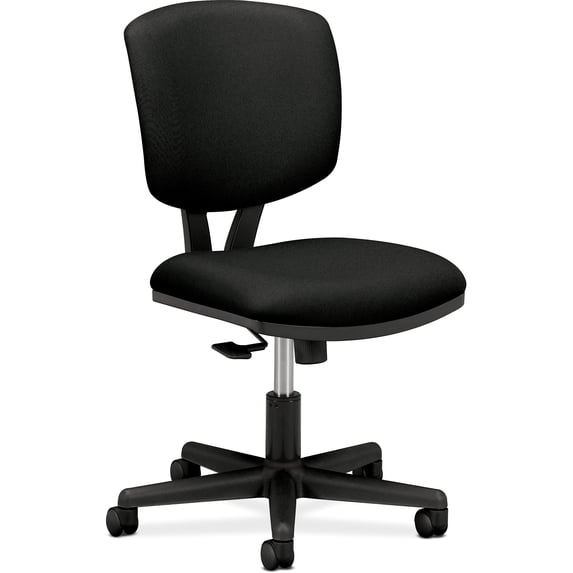 HON Volt Task Chair, Synchro-Tilt, Tension, Lock, Black Fabric