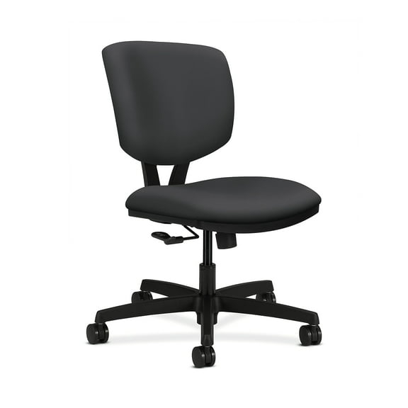 HON Volt Vinyl Armless Office Task Chair Basalt (HON5721HSX23T)
