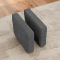 thumbnail image 1 of HONBAY Pair of Armrests for Modular Sectional Sleeper Sofa, Corduroy Gray, 1 of 5