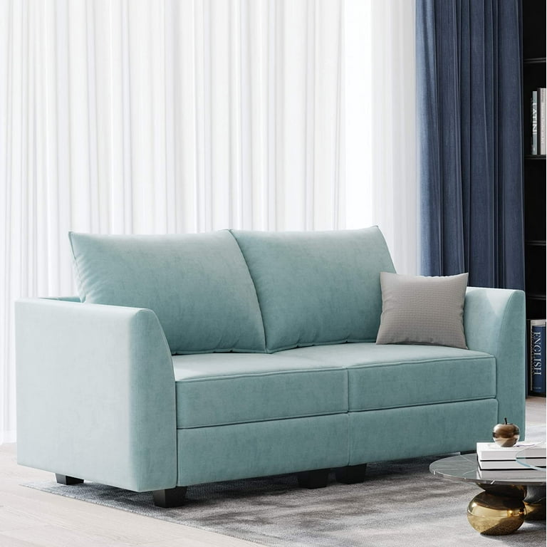 Aqua loveseat deals