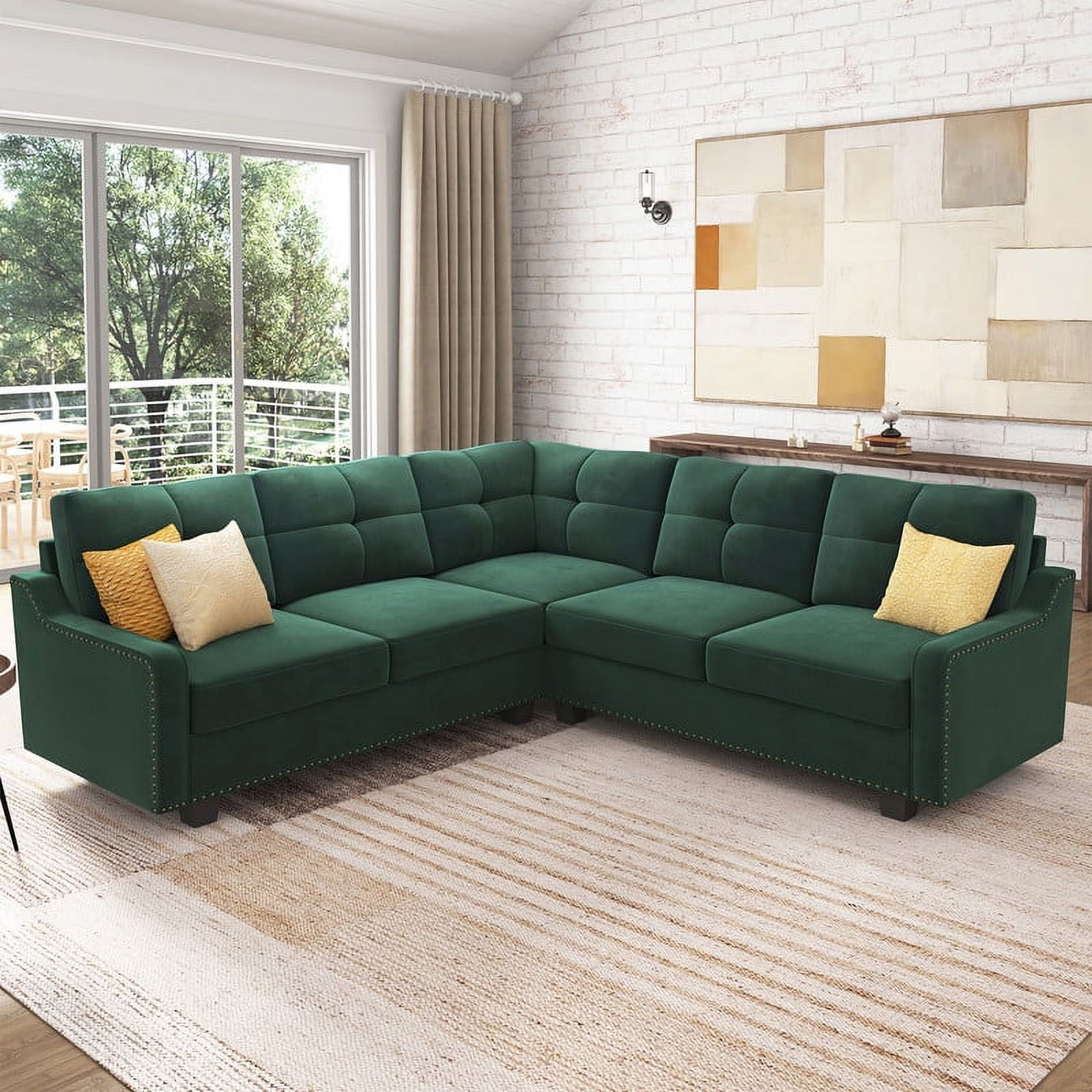 L shaped couches at game hotsell