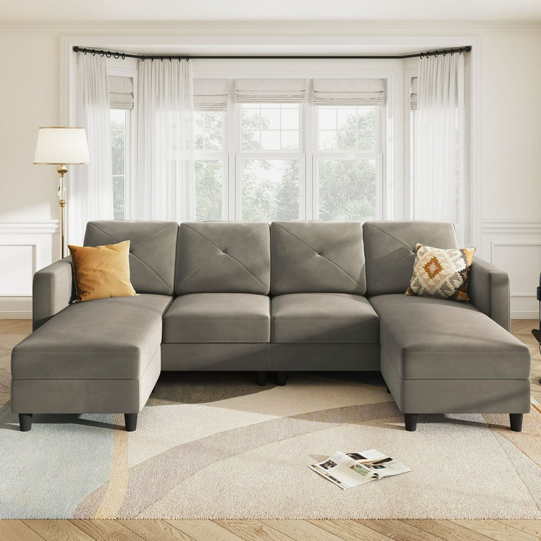 https://i5.walmartimages.com/seo/HONBAY-Velvet-Sectional-Sofa-Couch-Set-with-Chaise-and-Tufted-Back-Cushions-for-Living-Room-Dull-Grey_2aafa3fe-5439-4e2f-b9b4-bc5d5196c484.f755f474798da6d9406e4637c029a7d7.jpeg?odnHeight=768&odnWidth=768&odnBg=FFFFFF
